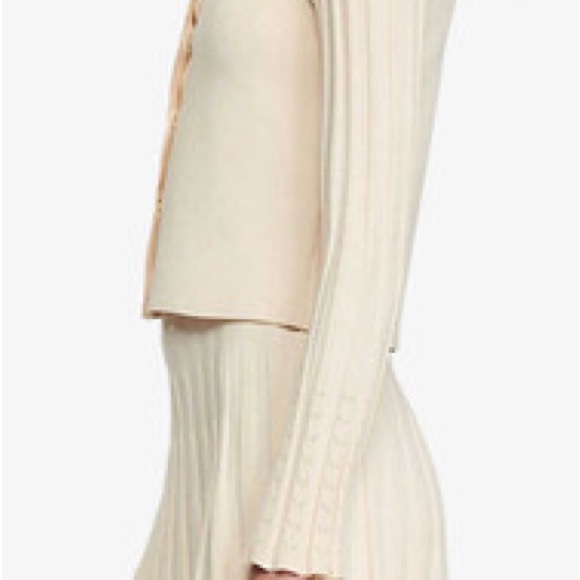 Sandro Women's Aura Knit Eyelet Cardigan - Ecru - Picture 2 of 9